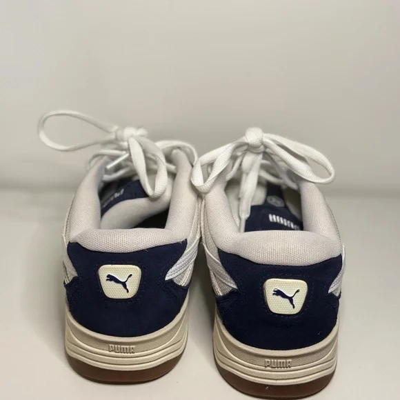 Puma 180 Vapor Grey Navy Sneakers Size M10/W11.5 Y2K Skate Style - Picture 7 of 13
